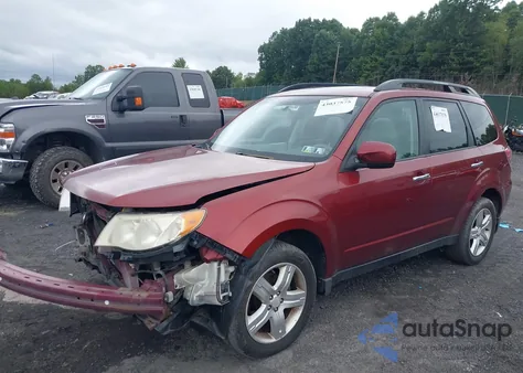 2010 Subaru Forester 2.5X Premium z USA, uszkodzony, nr VIN JF2SH6CC5AH715192